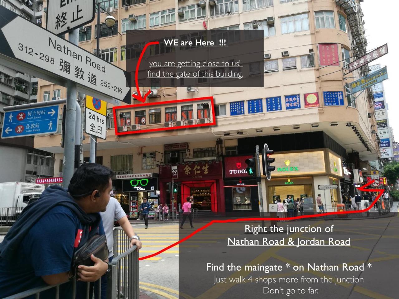 Hoho Hostel Hongkong Exteriör bild